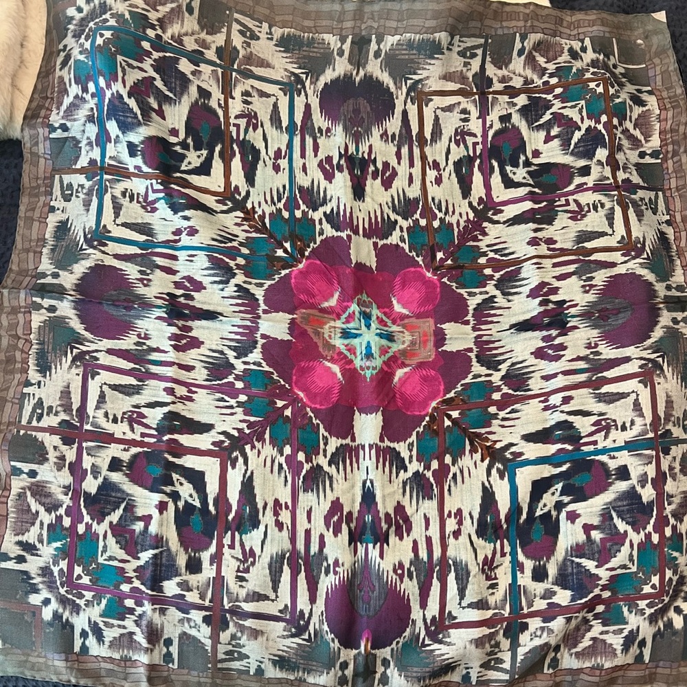 Christian Lacroix silk scarf